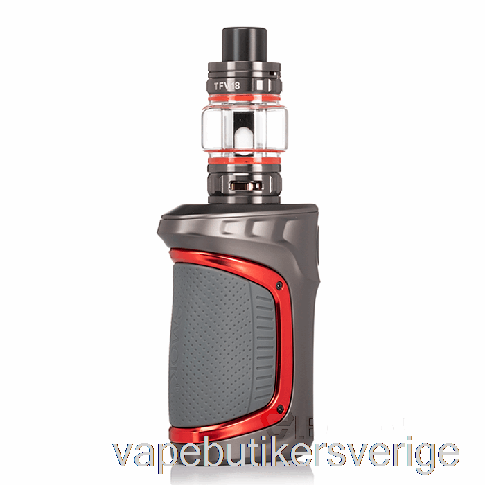 Vape Sverige Smok Mag-18 230w Startkit Grå Röd